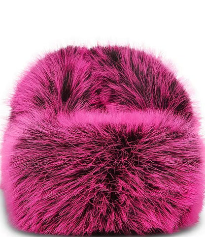 STEVE MADDEN Women's Fizzy Faux Fur Slippers