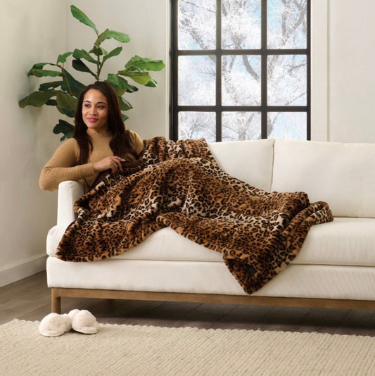 Cheetah Print Blanket